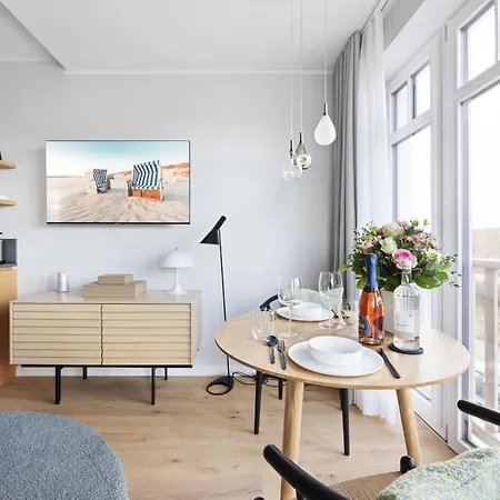 Duenenlofts Duenenloft, Haus Kliff Whg 5 Апартаменты Вестерланд